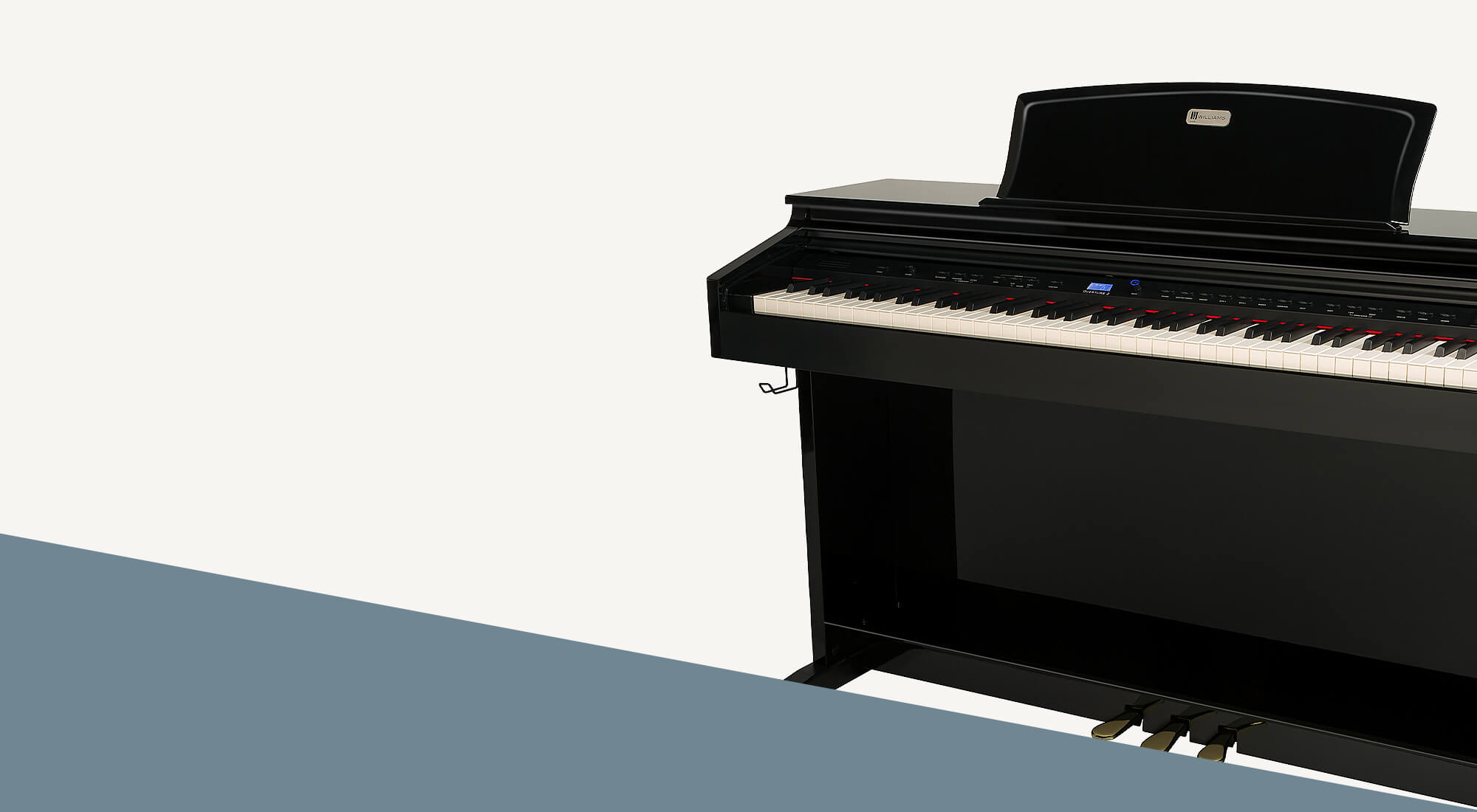 Williams Overture 2 digital grand piano.