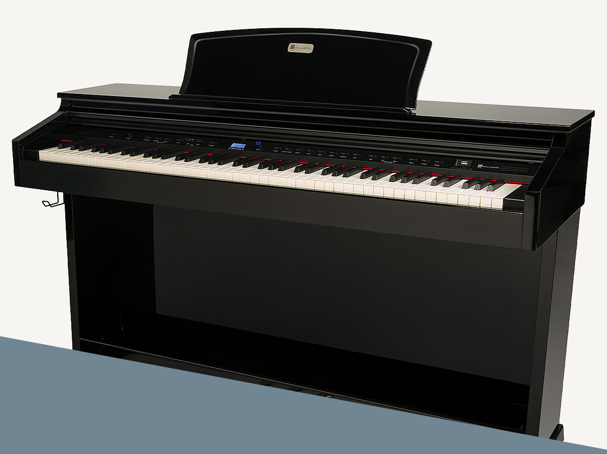 Williams Overture 2 digital grand piano.