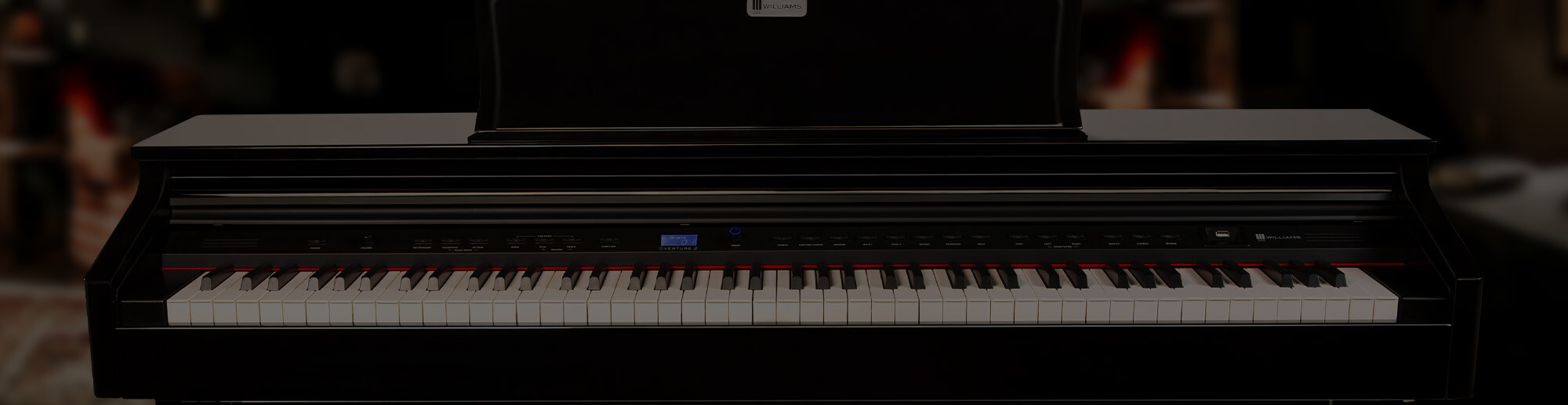 Williams Symphony Grand digital grand piano.