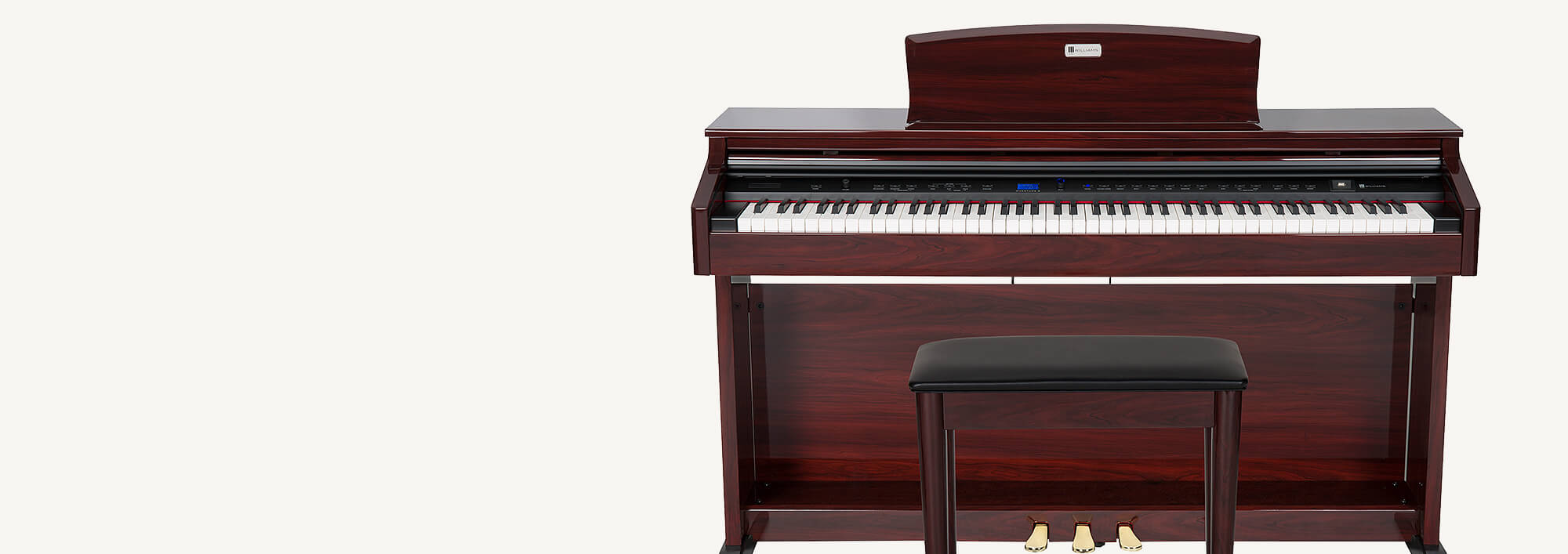 Williams Overture 2 digital grand piano.