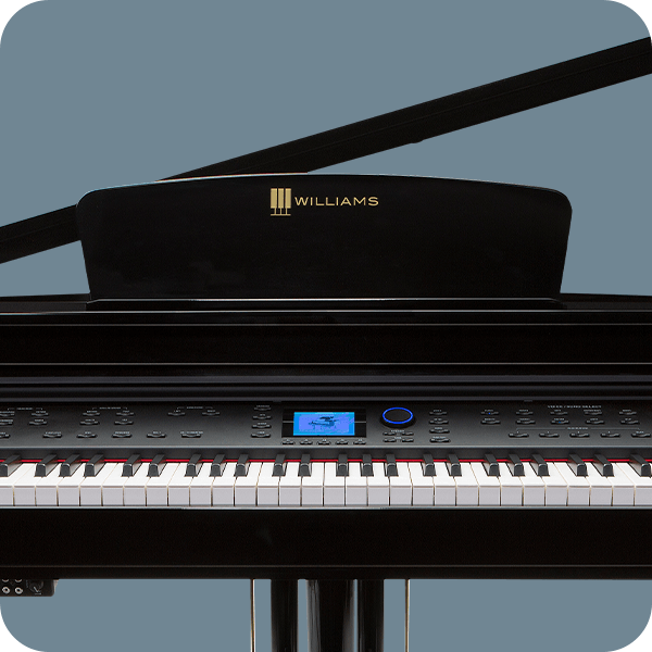 Williams Symphony Grand digital grand piano.