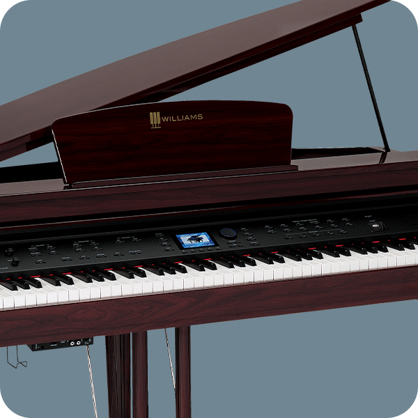 Williams Symphony Grand digital grand piano.