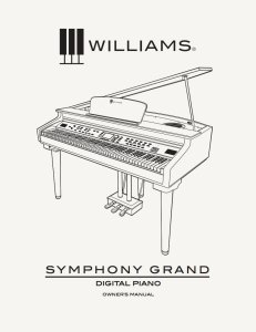 Williams Symphony Grand Manual